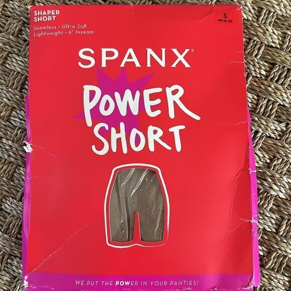 SPANX Power Short Shaper 6” inseam, seamless, lightweight, Ultra soft, Small NWT - Picture 2 of 6
